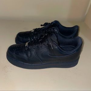 Black Air Force one’s
